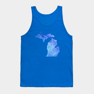 Michigan Blue Tank Top